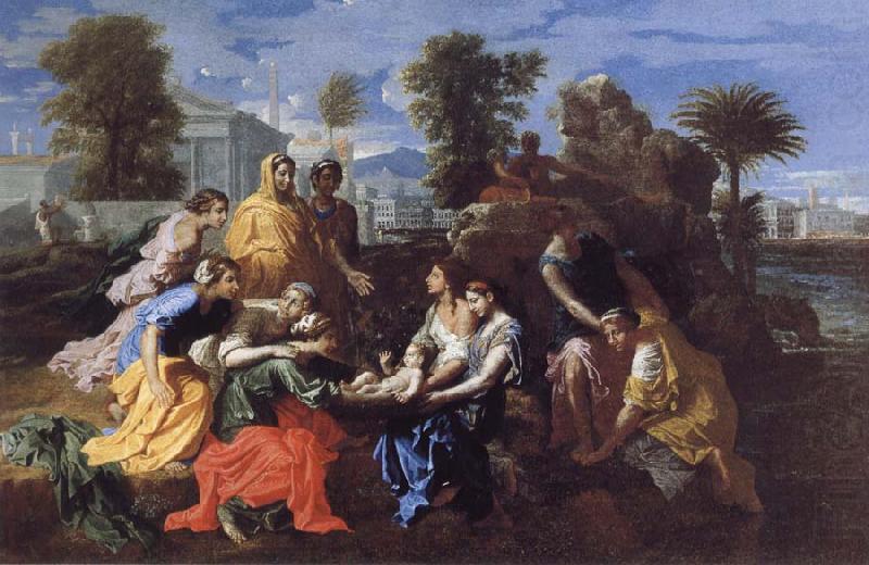 The Finding of Moses, Nicolas Poussin